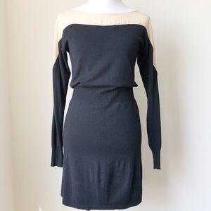 THML BLACK SWEATER DRESS SZ SMALL
